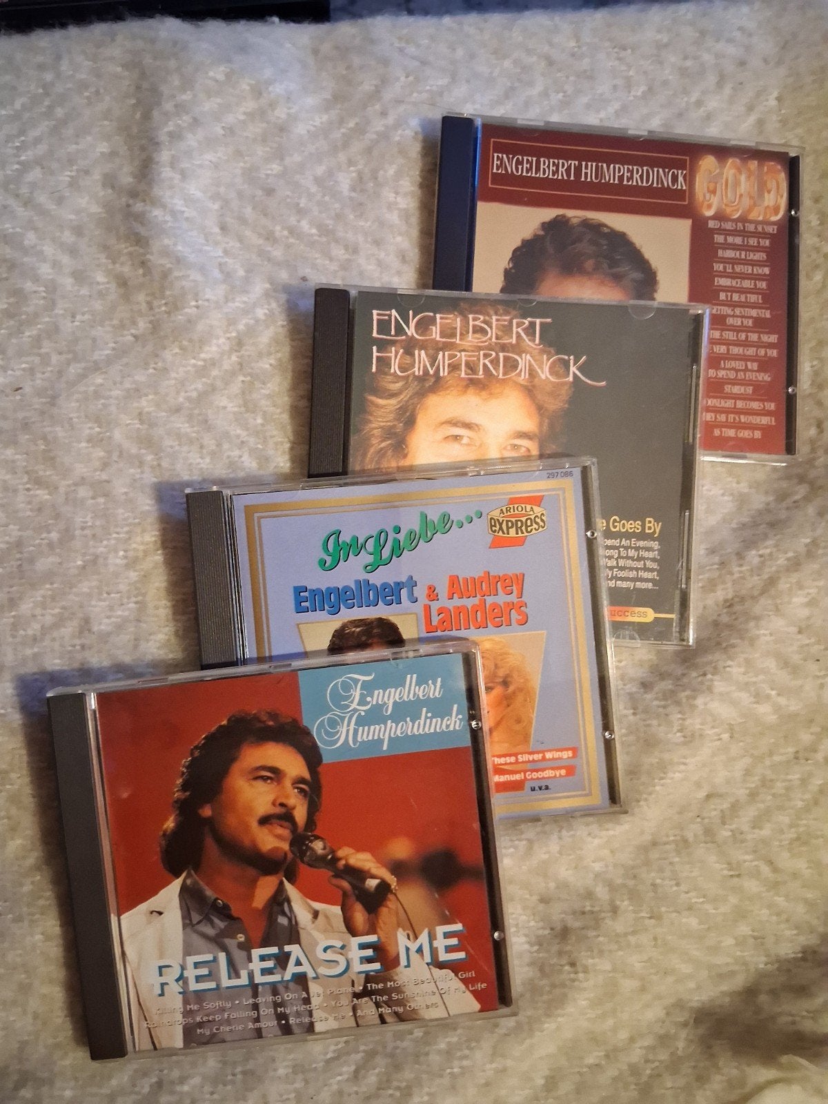 CD Engelbert Humperdinck 4stuks, Ophalen of Verzenden, Gebruikt