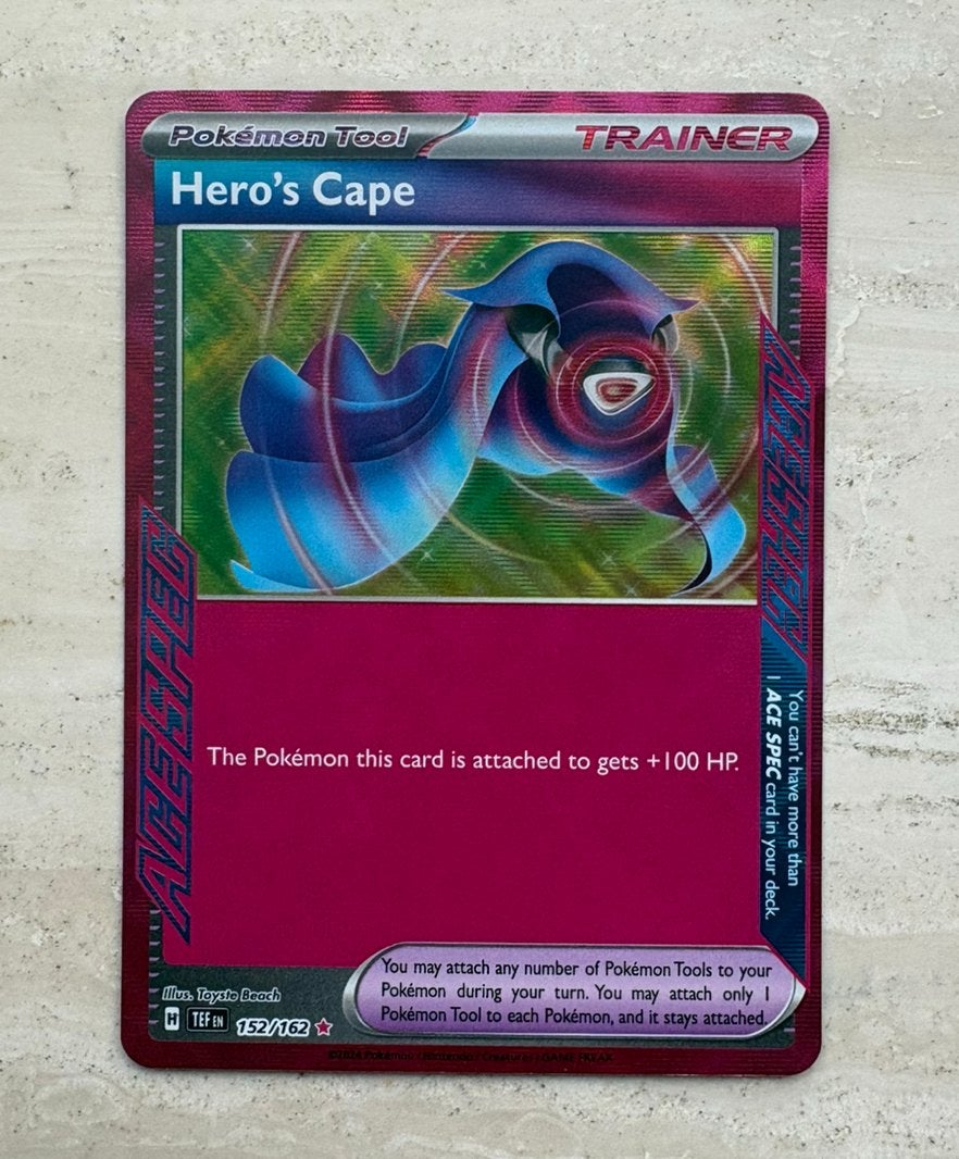 Hero’s Cape - 152/162 - Temporal Forces - Acespec, Ophalen of Verzenden, Zo goed als nieuw