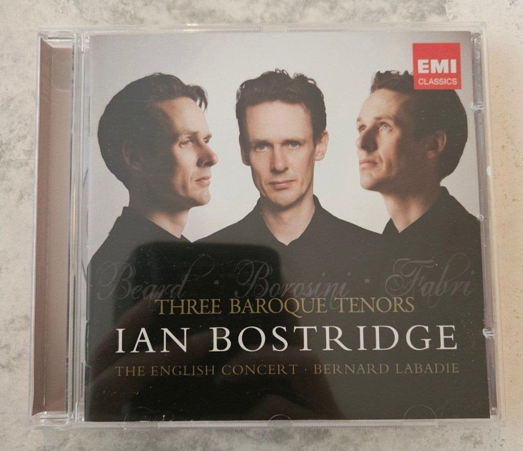 Ian Bostridge "Three Baroque Tenors" (EMI Classics), Ophalen of Verzenden, Barok, Zo goed als nieuw