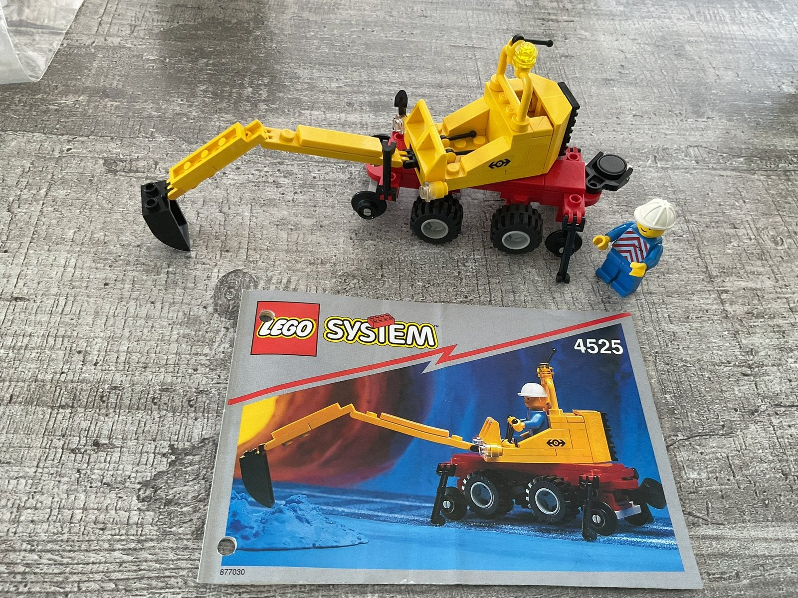 Lego 4525 Trein: Road en Repair, Ophalen of Verzenden, Zo goed als nieuw