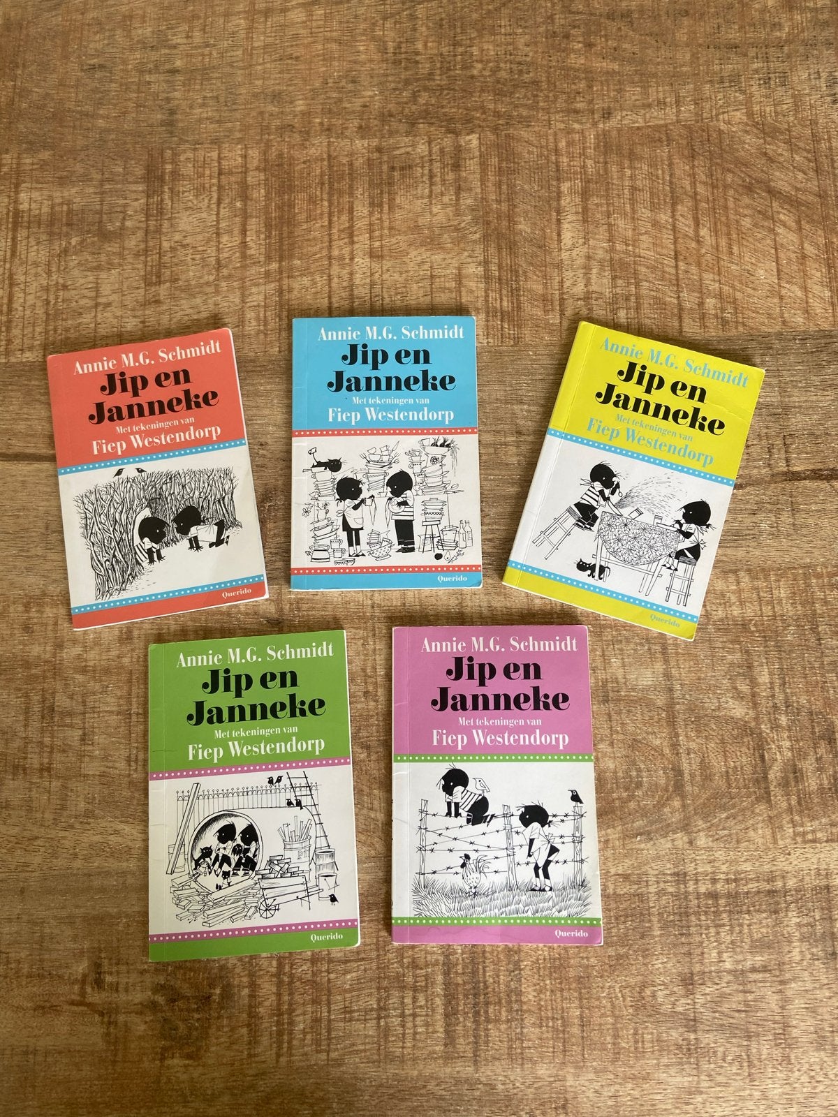 Jip en Janneke boekenreeks - Annie M.G. Schmidt, Boeken, Ophalen of Verzenden, Gelezen, Fictie algemeen