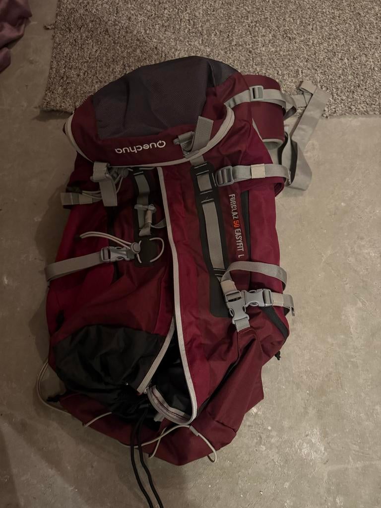 Quechua Forclaz 50 Easyfit L rugzak, Overige merken, 40 cm of meer, Nieuw, Ophalen of Verzenden