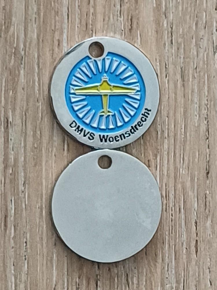 winkelwagenmuntje DMVS Woensdrecht winkelwagenmunt, Ophalen of Verzenden
