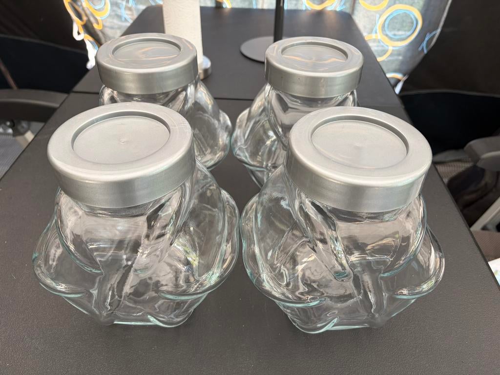 Ikea forvar potten 4 stuks, Ophalen, Zo goed als nieuw, Overige materialen, Pot, Bus of Blik