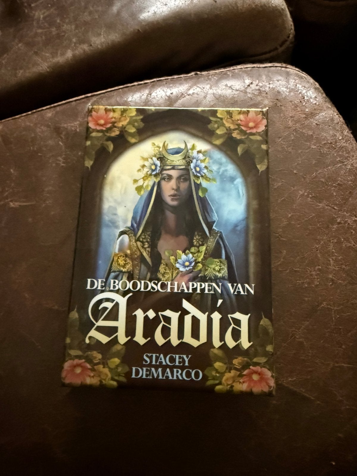 De Boodschappen van Aradia -Stacey Demarco orakelkaarten bo, Ophalen of Verzenden, Zo goed als nieuw, Tarot of Kaarten leggen