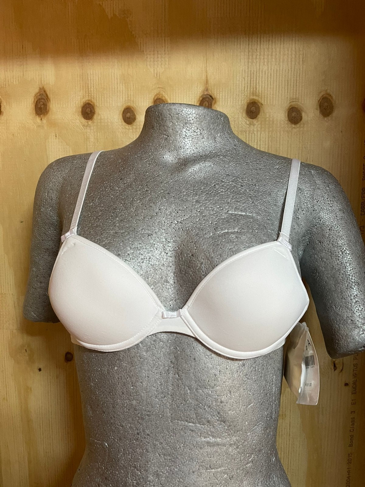 Chantelle push up bh 70a model 3296 lage rug te maken, Verzenden, Wit, BH