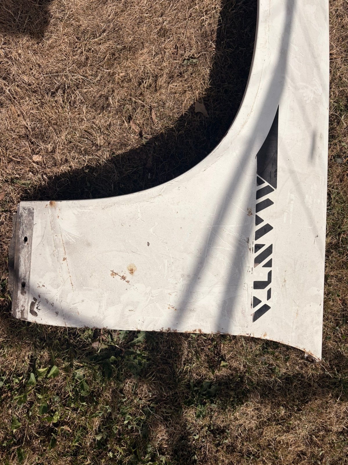 Manta B voorscherm., Ophalen, Spatbord