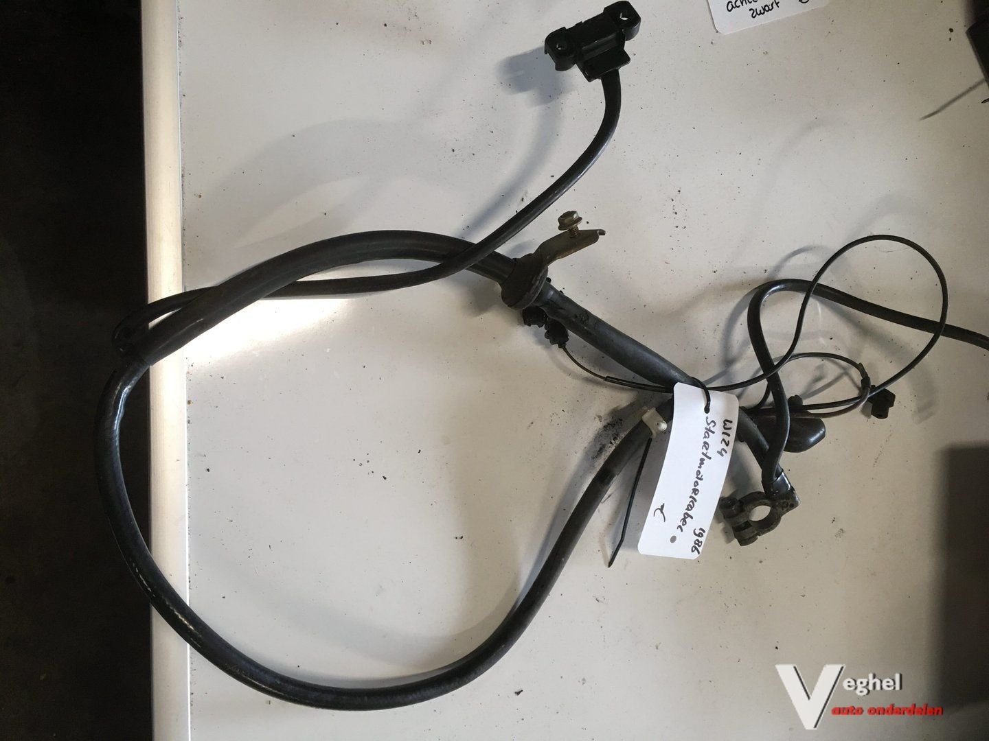 Mercedes w124 230 e startmotorkabel 1986 origineel, Auto-onderdelen, Elektronica en Kabels, Gebruikt, -, -, Ophalen of Verzenden