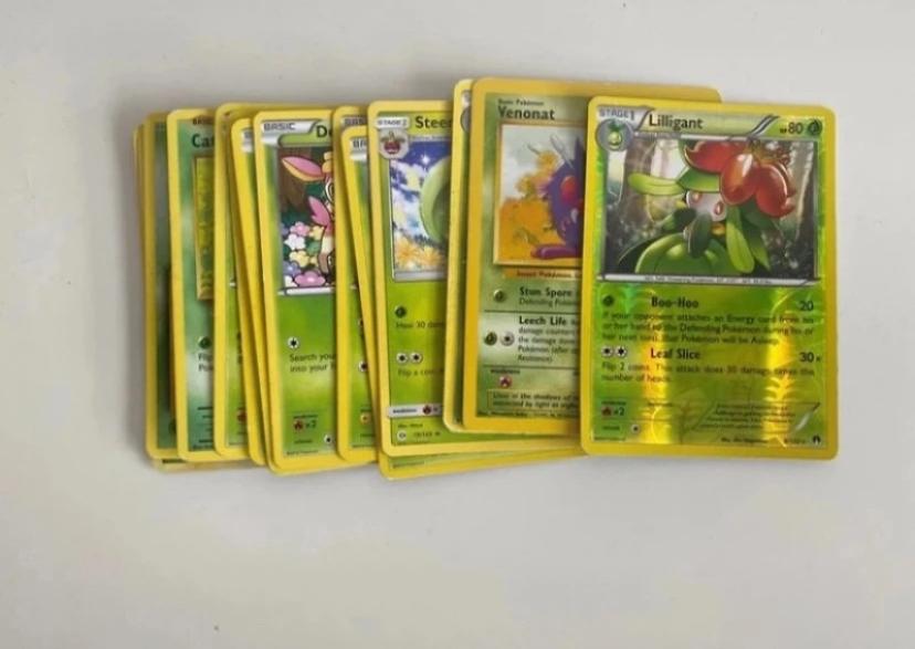 Pokémon Kaarten Set - Venonat, Lilligant en meer, Verzenden, Gebruikt, Meerdere kaarten