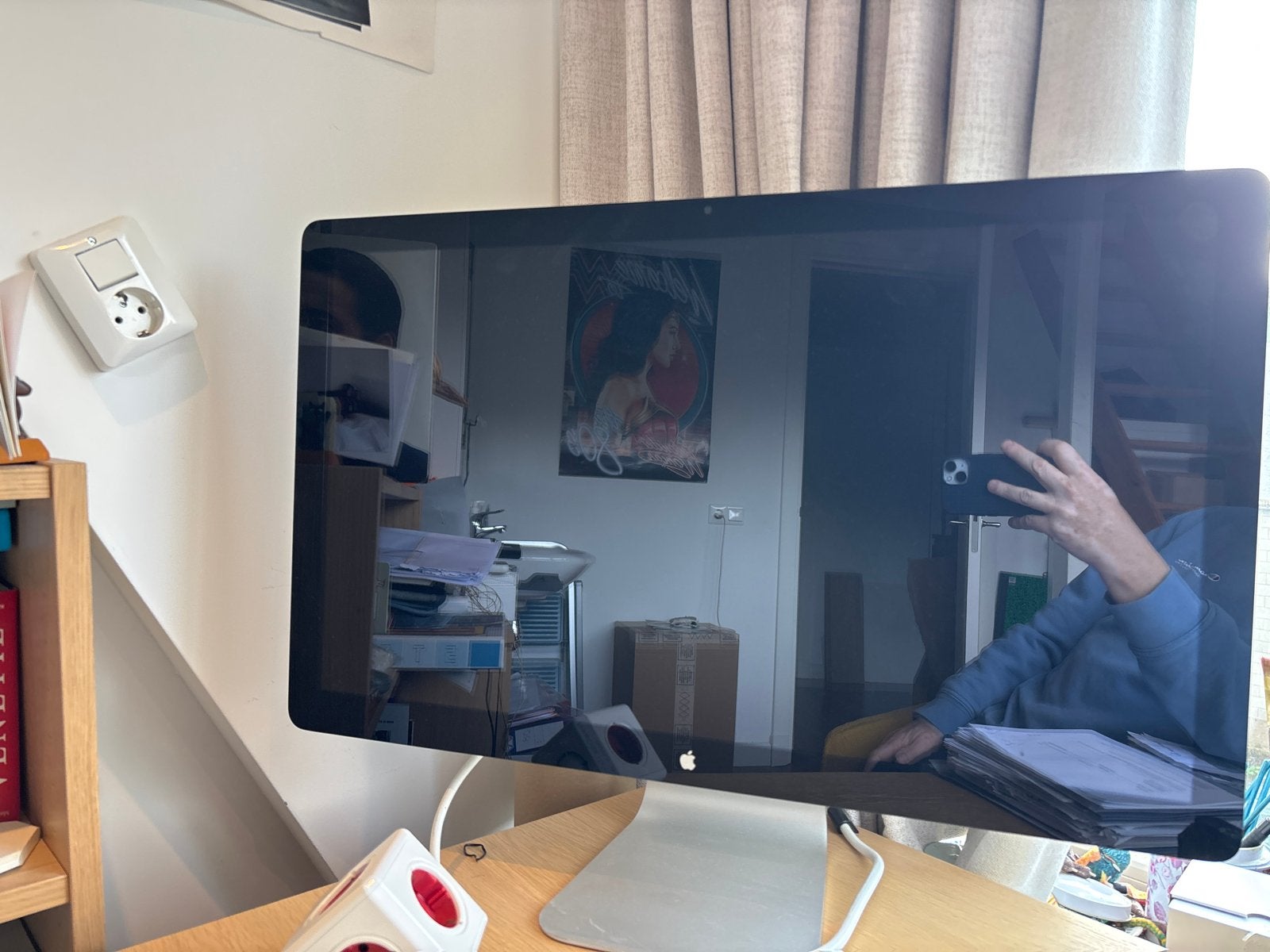Apple Thunderbolt Display 27 inch, Computers en Software, Ophalen, Gebruikt, IPS, Quad HD (2K)