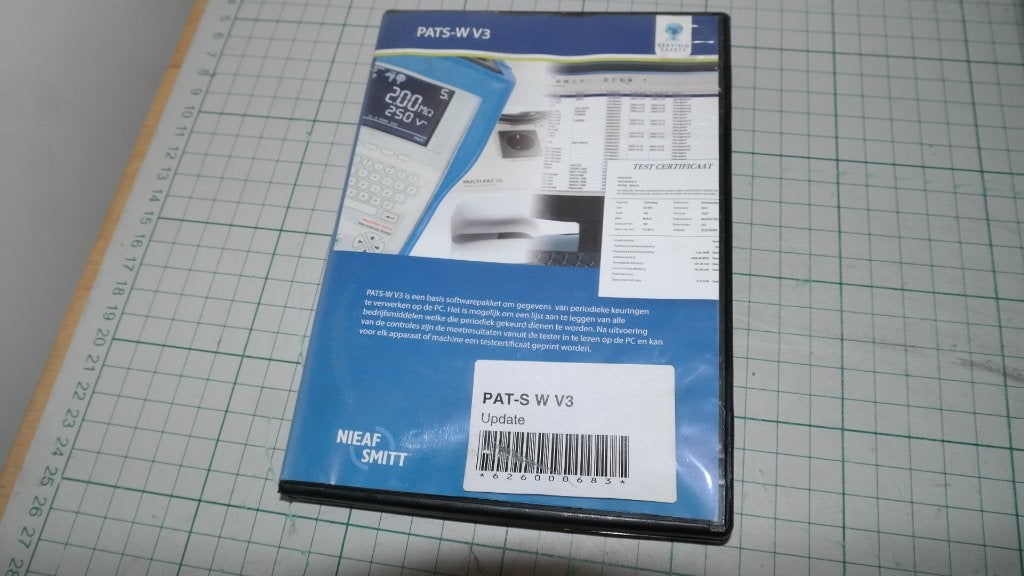 patmanager v3.2/ v4.0 / pats-w nieaf mors software, Nieaf, Gebruikt, Ophalen of Verzenden, Nieaf