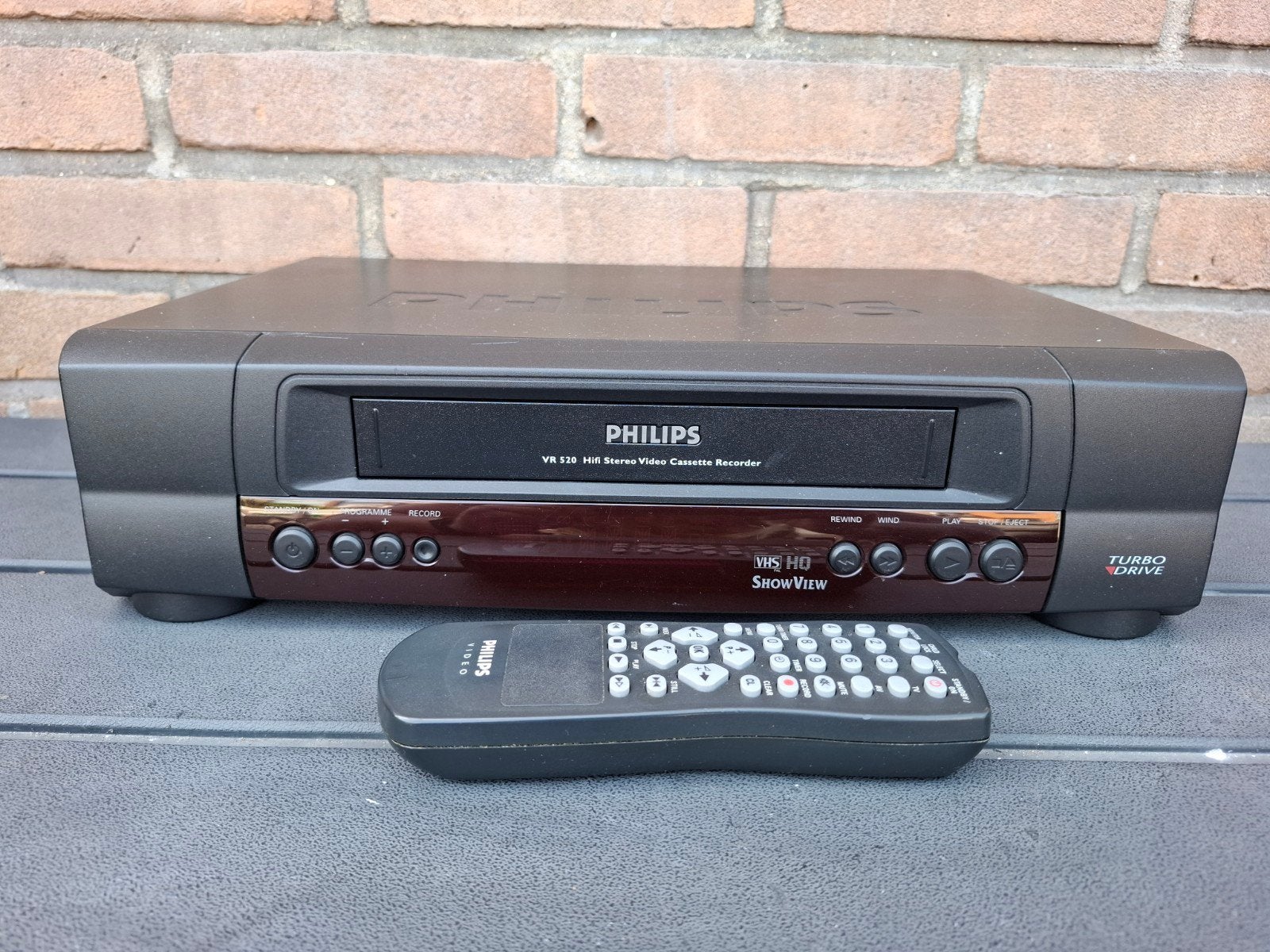 Philips vr520 turbo drive video recorder, Ophalen of Verzenden