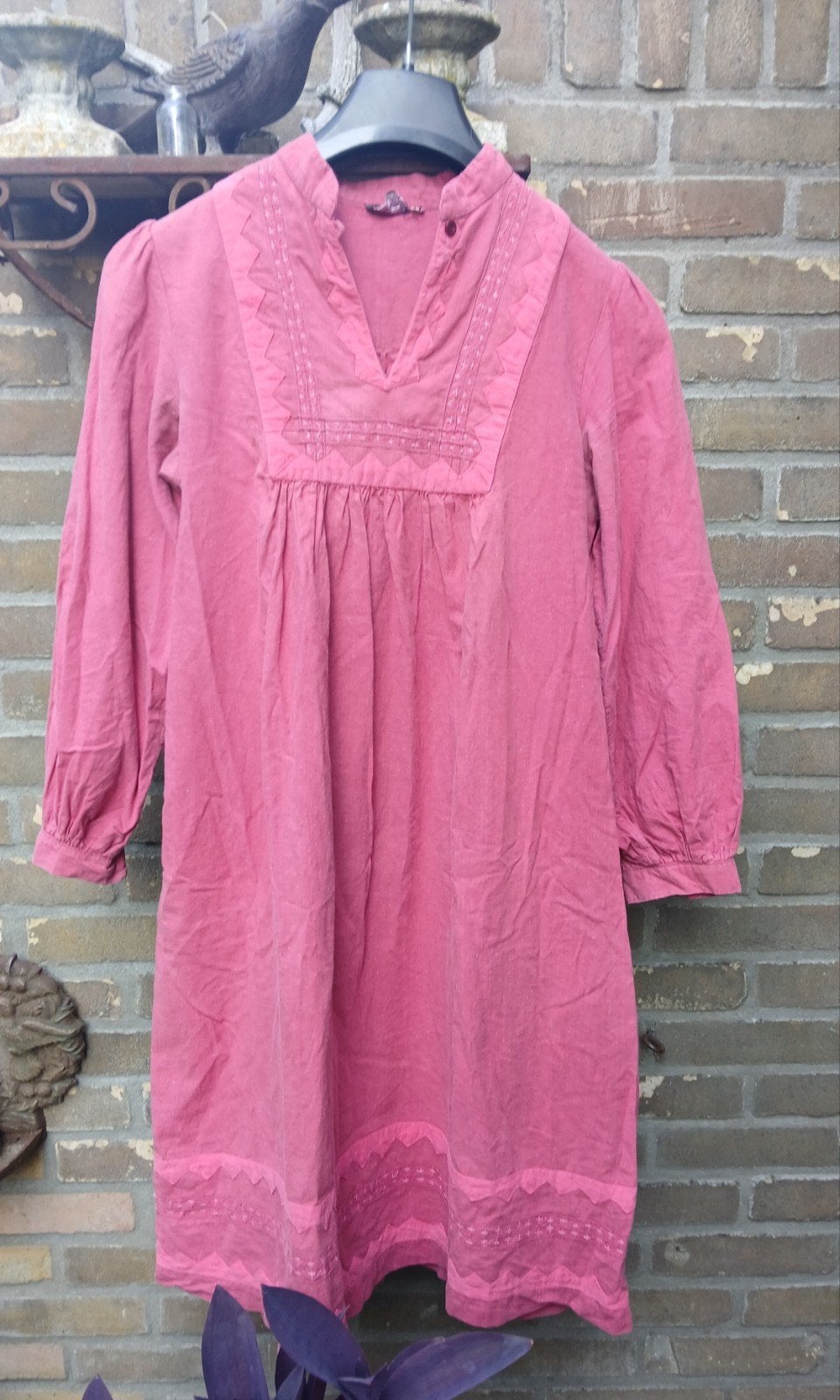 vintage boho jurk, Maat 38/40 (M), Peter King, Ophalen of Verzenden, Gedragen