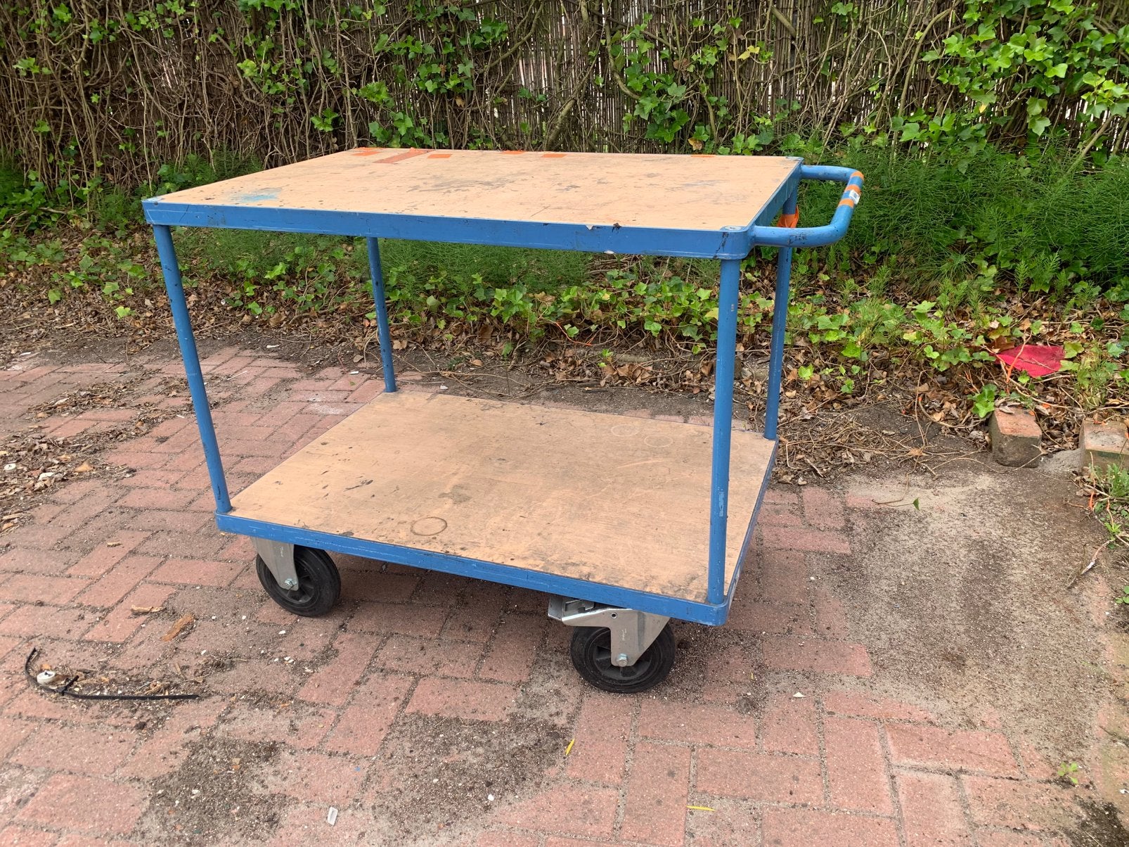 Magazijn wagens, Doe-het-zelf en Verbouw, Transportwagens, 100 liter of meer, Ophalen, Transportkar
