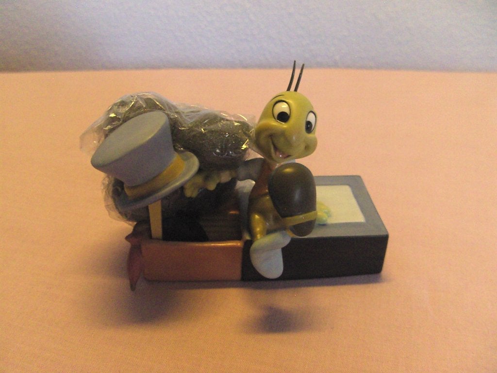 WDCC Jiminy Cricket: Let your consience be your guide, Verzamelen, Disney, Ophalen of Verzenden, Peter Pan of Pinokkio, Zo goed als nieuw