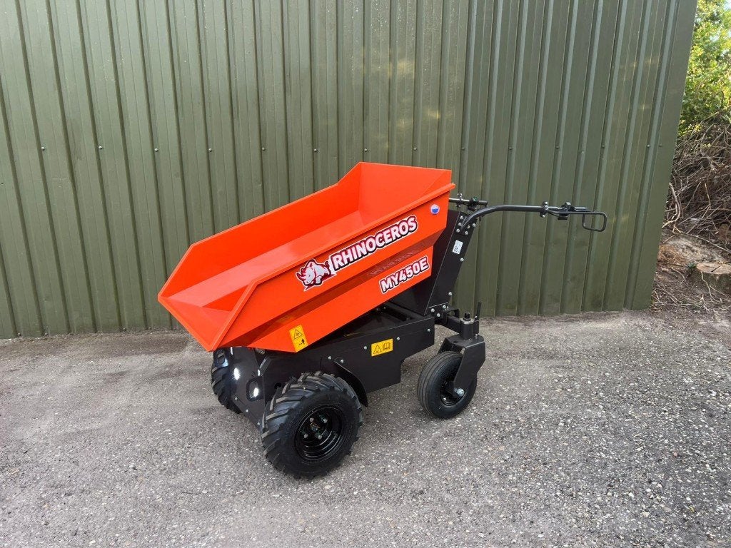 Rhinoceros MY450E (210kg) 100% Elektrisch dumper kruiwagen, Zakelijke goederen, Machines en Bouw | Kranen en Graafmachines, Ophalen of Verzenden