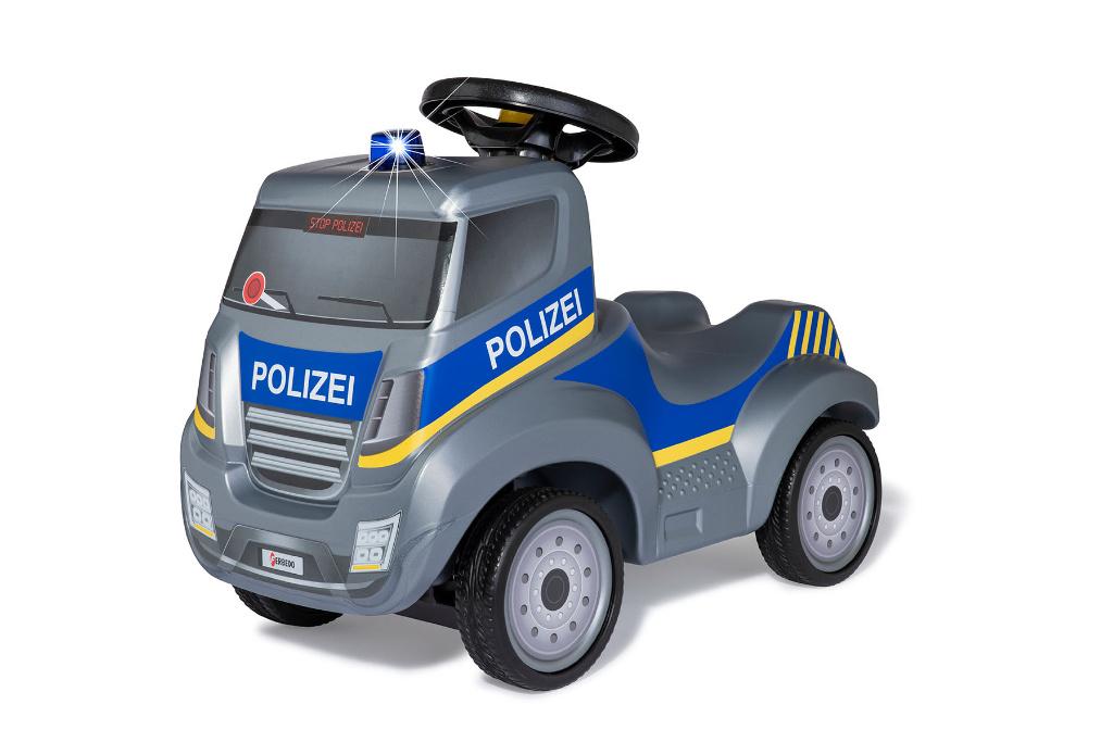 Ferbedo Bio loopauto Vrachtwagen Politie F171101, Kinderen en Baby's, Speelgoed | Buiten | Voertuigen en Loopfietsen, Ophalen of Verzenden