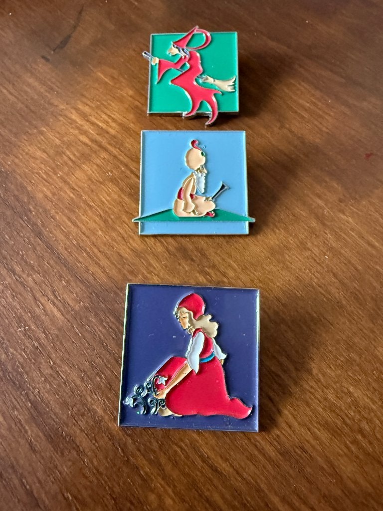 Efteling pin's - pinset, Ophalen of Verzenden, Nieuw, Button of Speldje