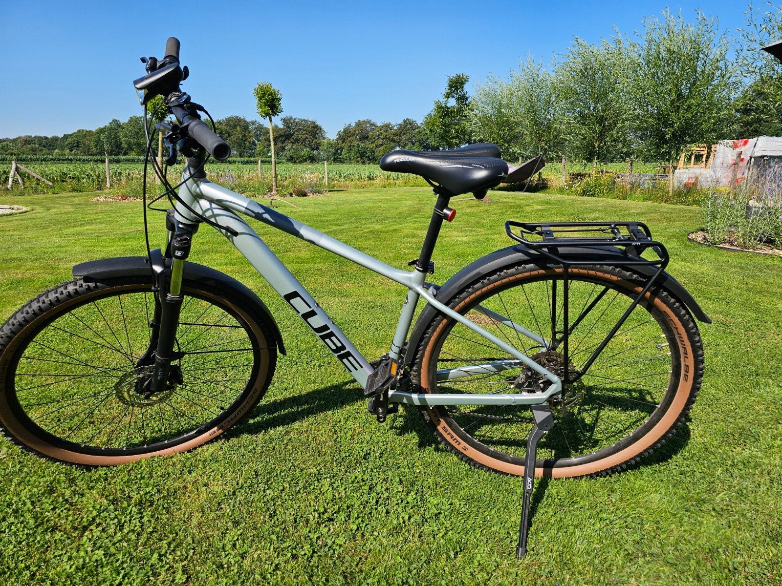 Stoere Cube fiets., Fietsen en Brommers, Fietsen | Jongens, Ophalen, Zo goed als nieuw, 20 inch