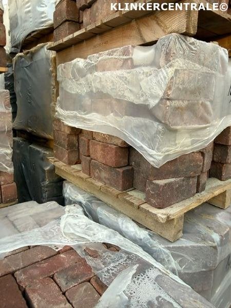 160m2 rood paars antraciet gebakken dikformaat klinkers stra, Bij dit gebruikte product niet te achterhalen, Gebruikt, Verzenden