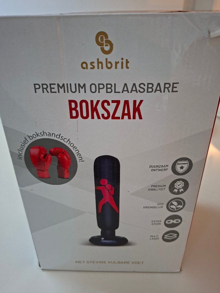 Opblaasbare bokszak, Ophalen of Verzenden, Zo goed als nieuw, Bokszak