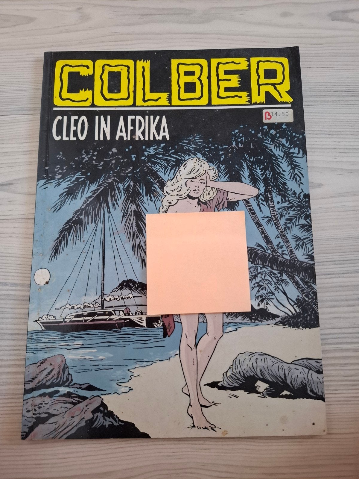Colber - Cleo in Afrika stripboek, Boeken, Stripboeken, Ophalen of Verzenden