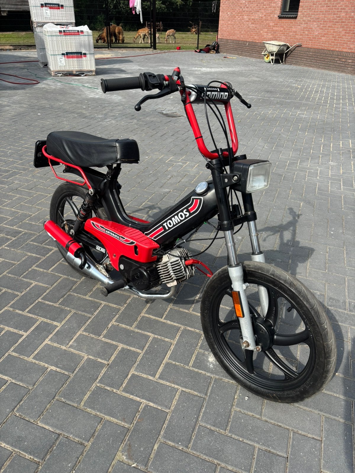 Tomos quadro 65cc - veel extra onderdelen, Ophalen, Zo goed als nieuw, Quadro