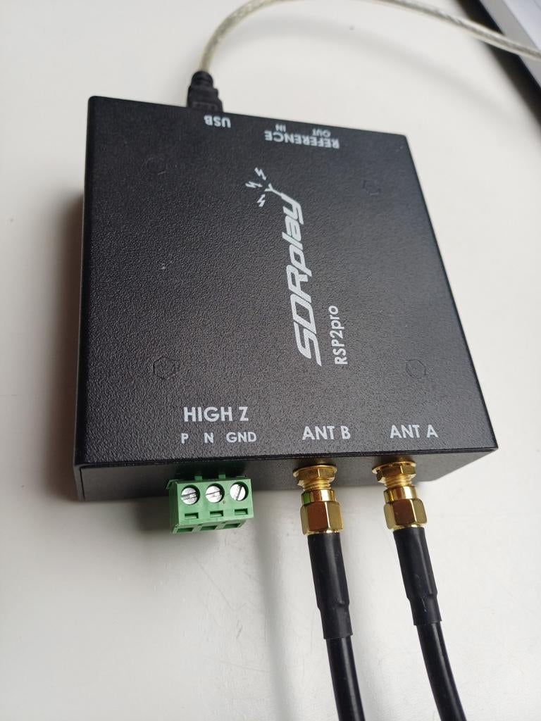 SDRplay RSP2pro Wideband Radio Ontvanger, Telecommunicatie, Ophalen of Verzenden, Zo goed als nieuw, Ontvanger