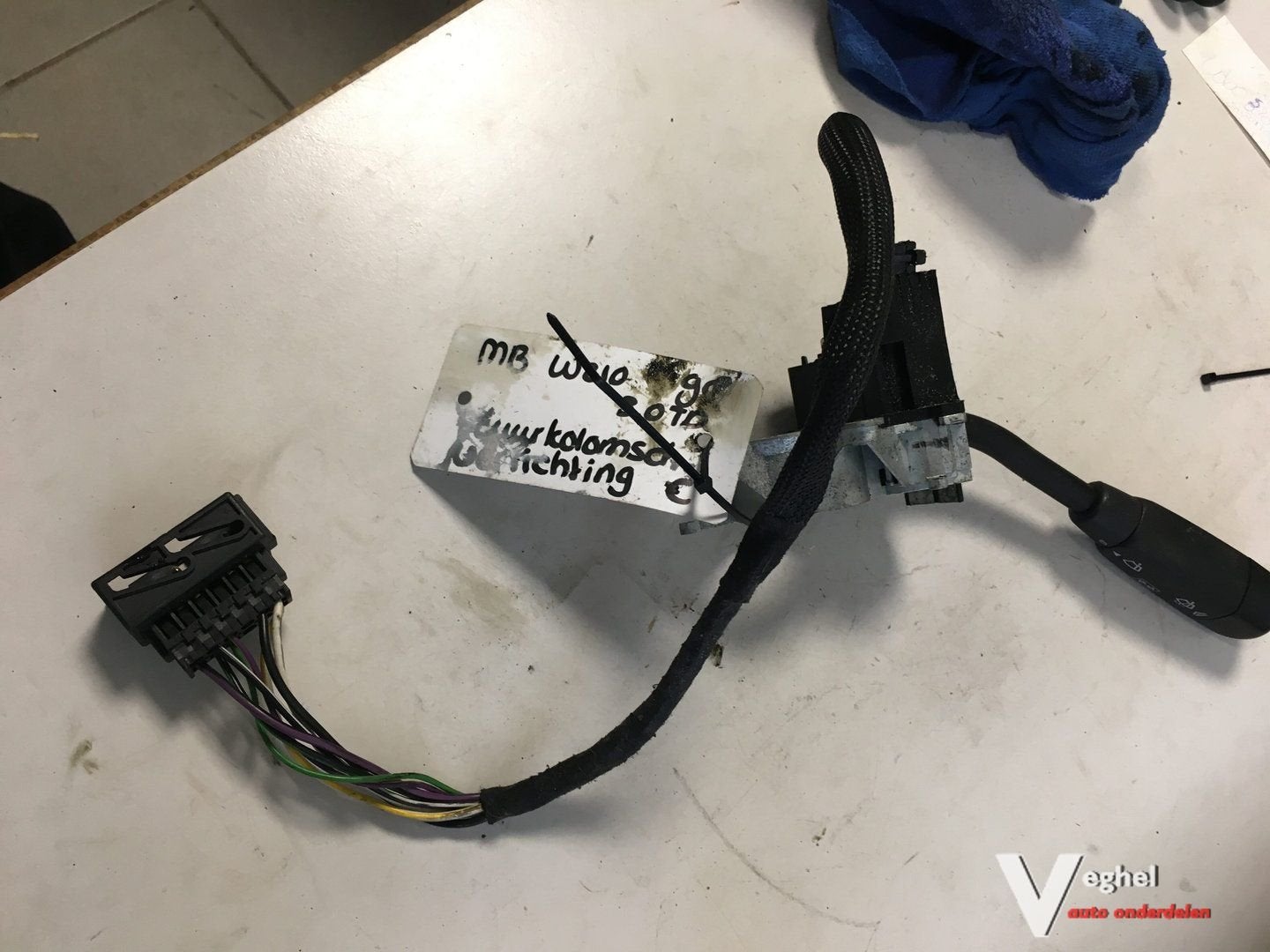 Mercedes w210 1998 Stuurkolom combischakelaar ruitenwisser r, Auto-onderdelen, Dashboard en Schakelaars, Gebruikt, -, -, Ophalen of Verzenden