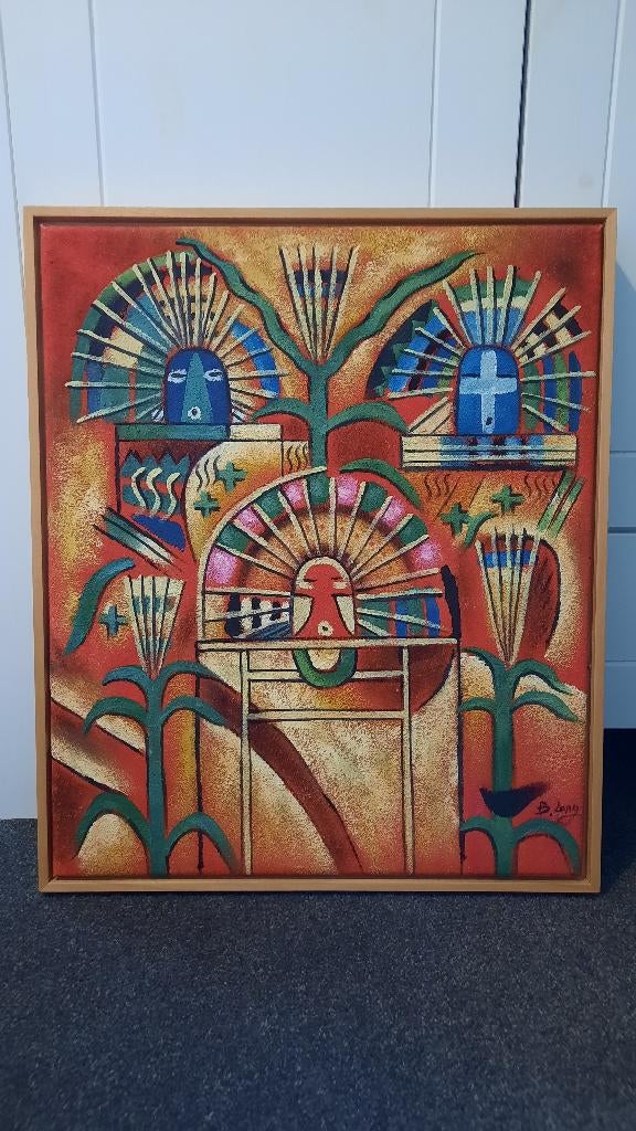 schilderij origineel inclusief baklijst, Ophalen