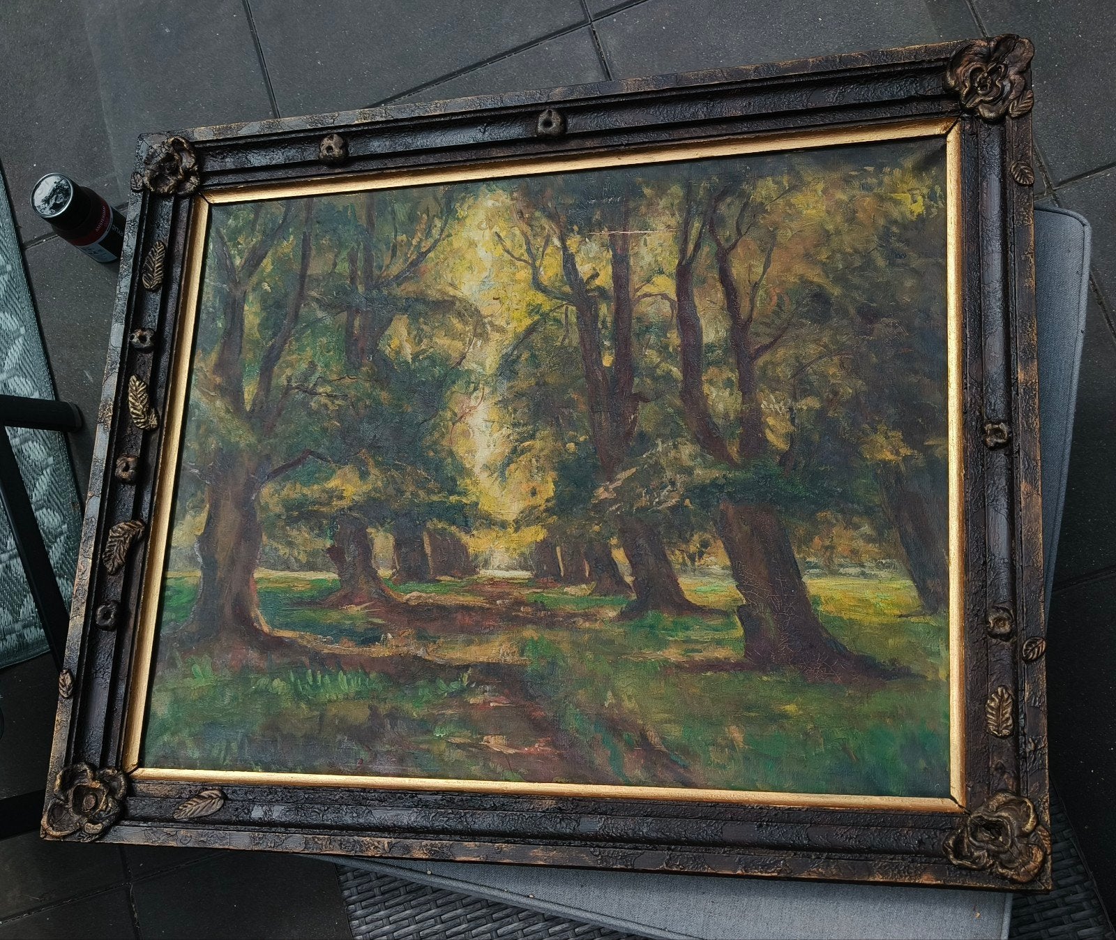 Schilderij, Ophalen