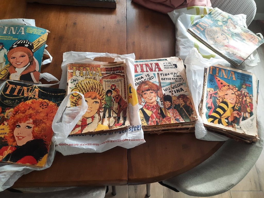 Tina diverse jaargangen, Boeken, Ophalen, Gelezen, Overige typen