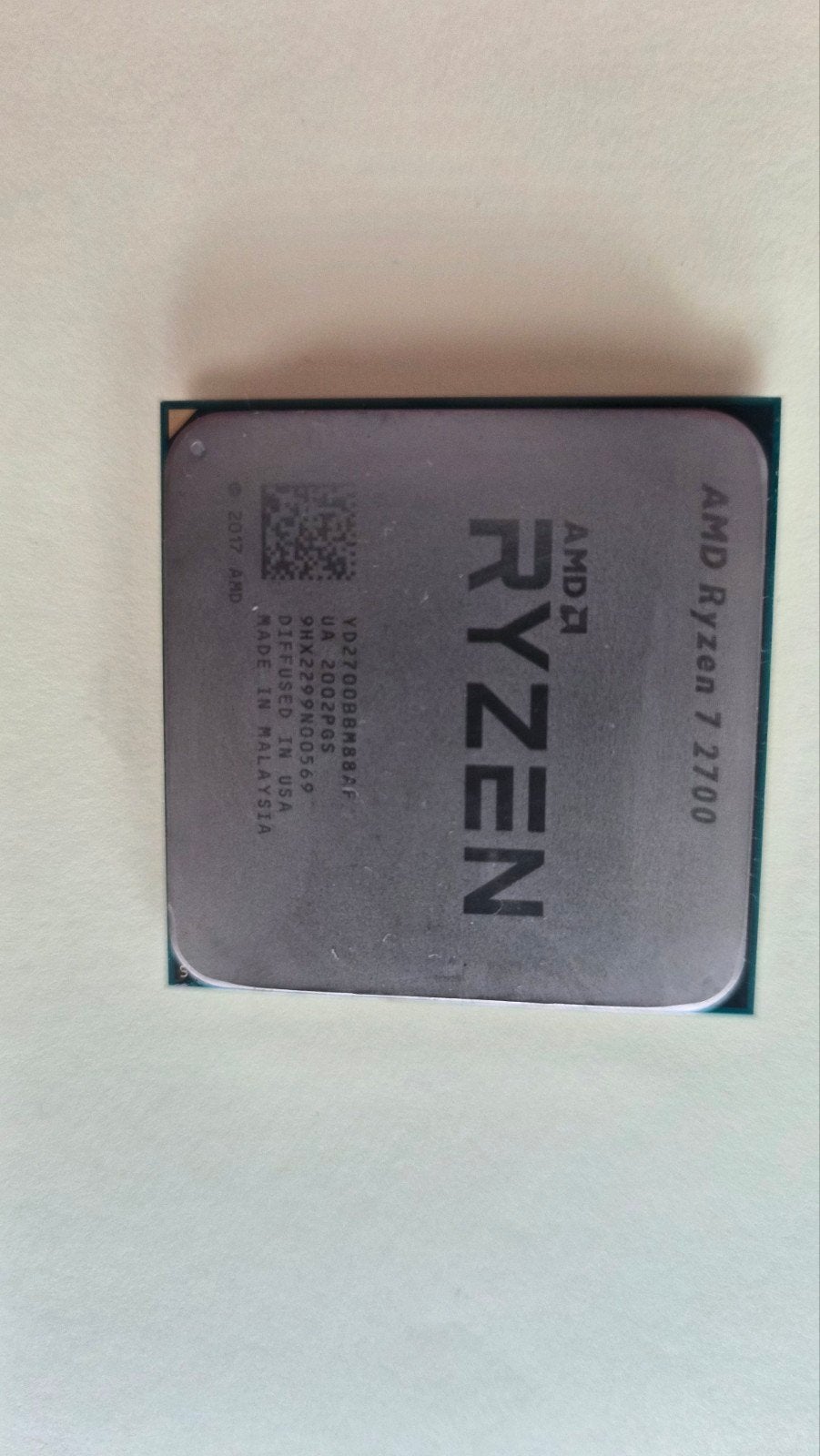 AMD Ryzen 7 2700 Processor - Zo goed als nieuw, Computers en Software, 8-core, AMD Ryzen 7 2700, Ophalen of Verzenden, 3 tot 4 Ghz