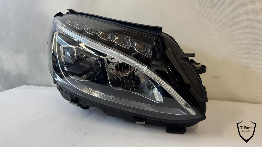 mercedes c klasse koplamp rechts A2059062604, Gebruikt, Mercedes-Benz AG, Mercedes-Benz, Ophalen of Verzenden