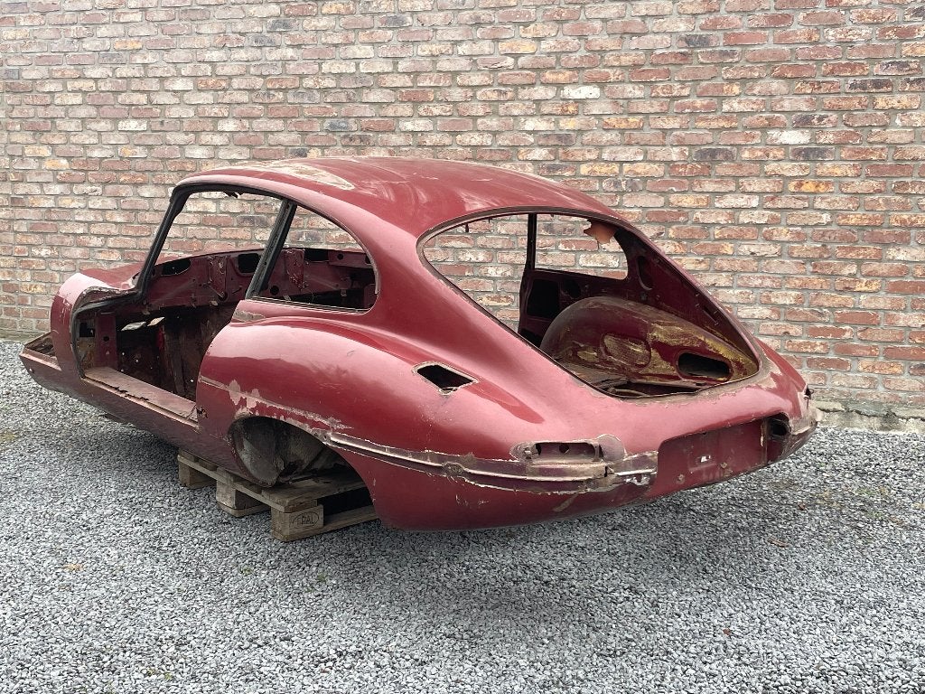 jaguar e type serie 1,5 2+2 kaal chassis. met documenten, Ophalen of Verzenden, Gebruikt, Jaguar