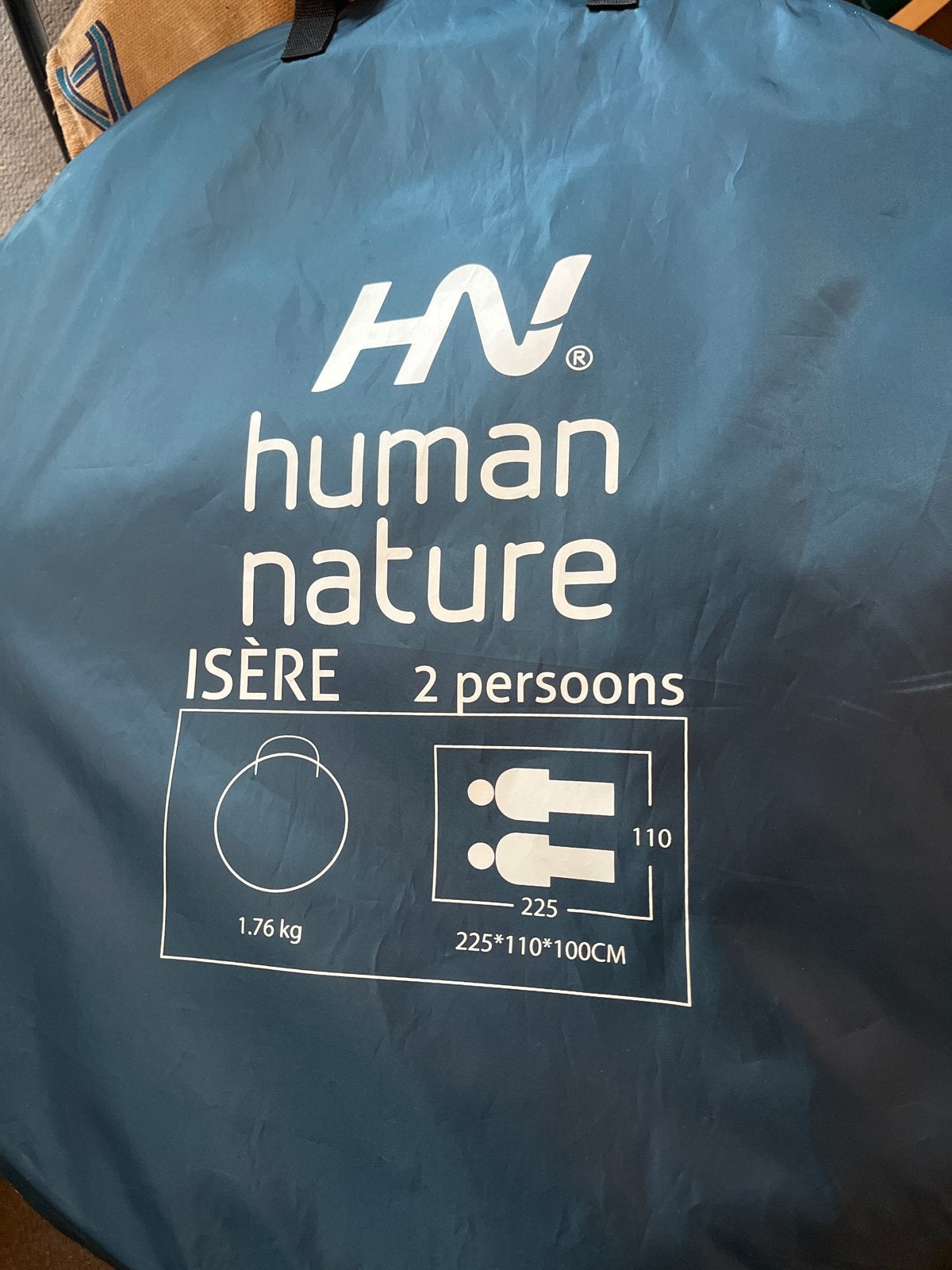 Human Nature Isère 2-persoons lichtgewicht tent, Ophalen, Gebruikt, Tot en met 2