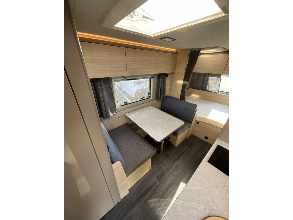 Weinsberg CaraLife 470 QDK STAPELBED-AIRCO-LICHTGEW., Overige merken, Bedrijf, Dwarsbed, Tot en met 5
