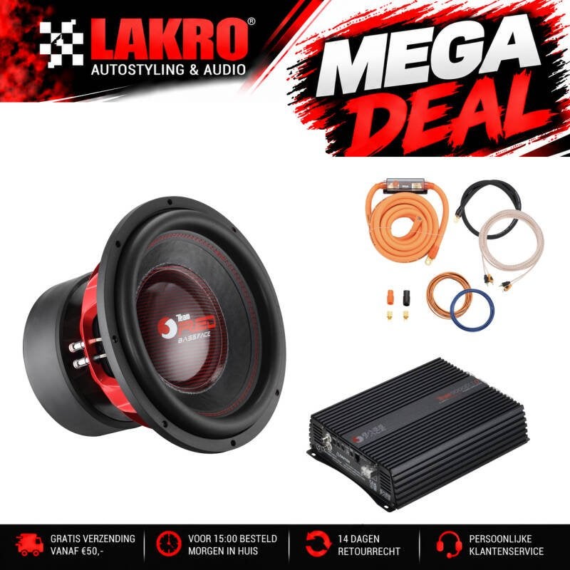 15 inch Pack 7 - LAKRO - subwooferpakket - 3500 watt RMS, Auto diversen, Niet ingevuld, Niet ingevuld, Niet ingevuld