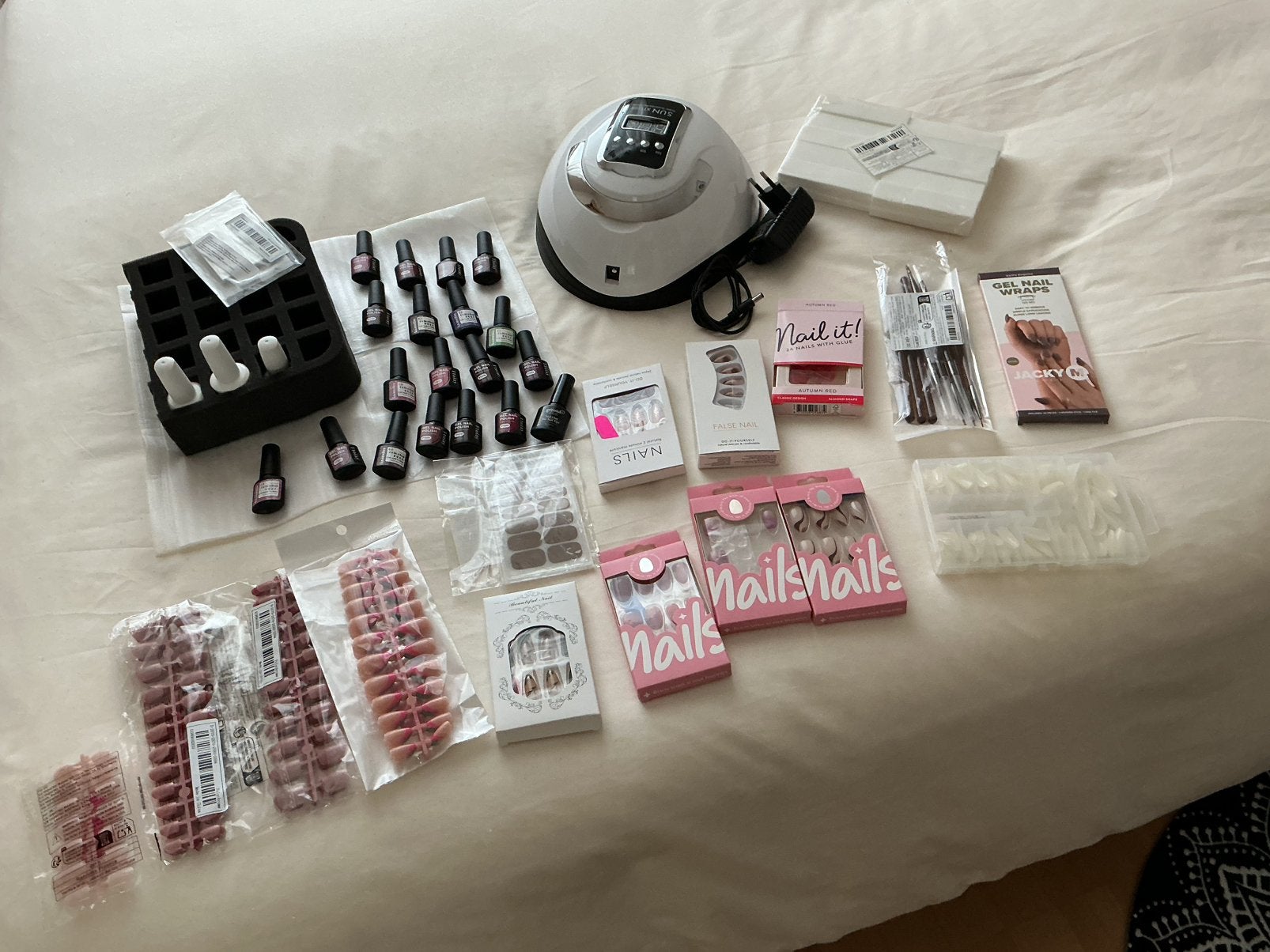 Nagel accessoires Set, Ophalen of Verzenden, Zo goed als nieuw, Handen en Nagels