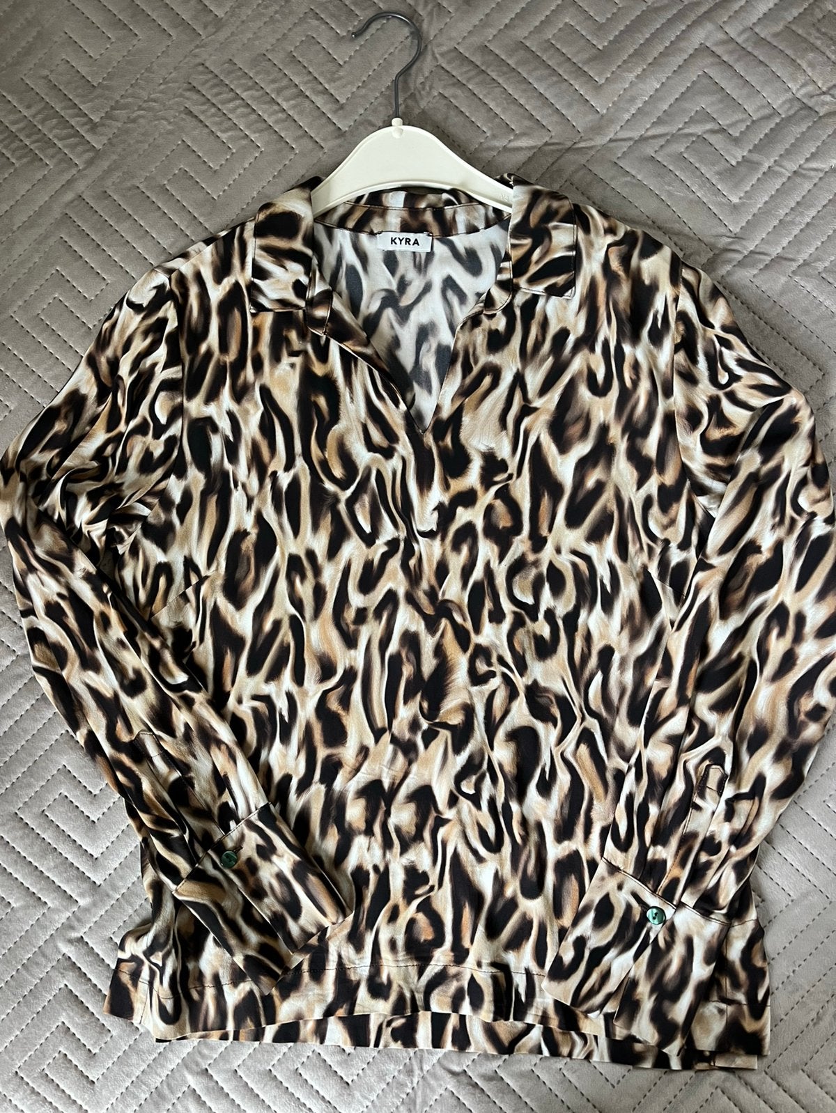 Dames blouse Kyra maat 36, Kleding | Dames, Ophalen of Verzenden, Zo goed als nieuw, Maat 36 (S), Meerkleurig