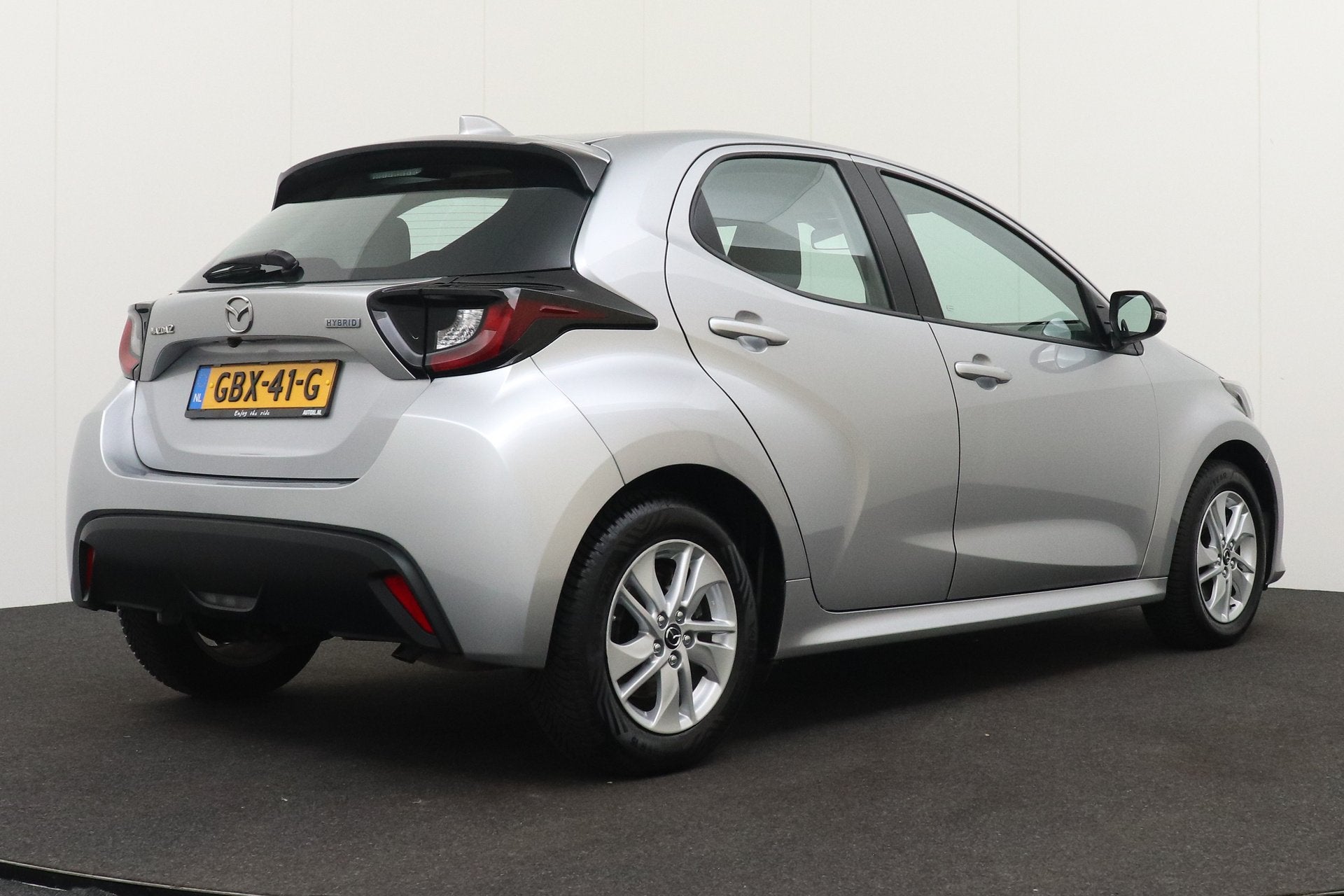 Mazda 2 Hybrid 1.5 Aut. Centre-line Camera Adapt.Cruise Stoe, Auto's, Dealer onderhouden, Gebruikt, 450 kg, Hybride Elektrisch/Benzine