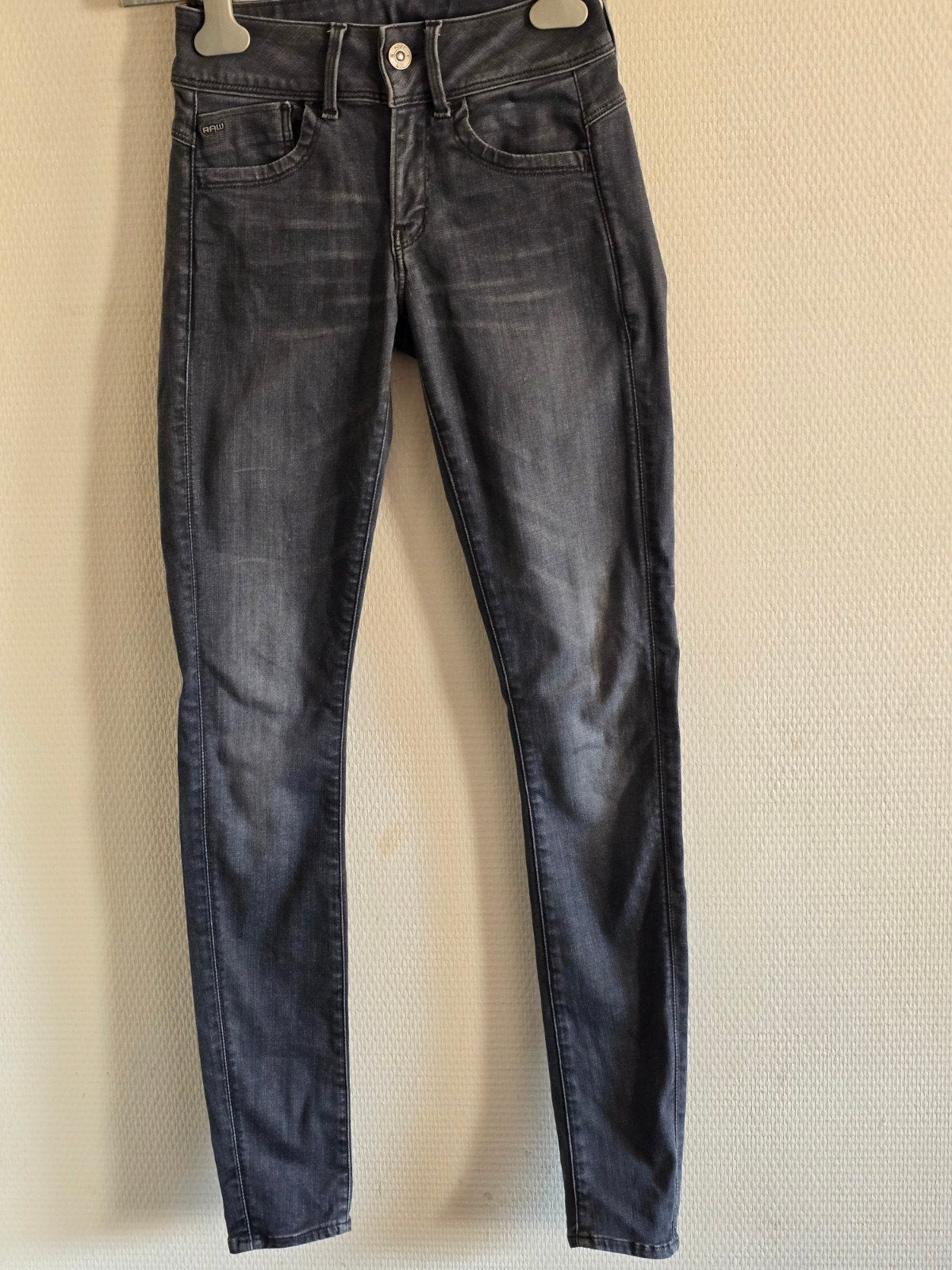 G-Star Raw Lynn D-Mid Super Skinny Jeans W25 L32, Blauw, Overige jeansmaten, Ophalen of Verzenden, Gedragen
