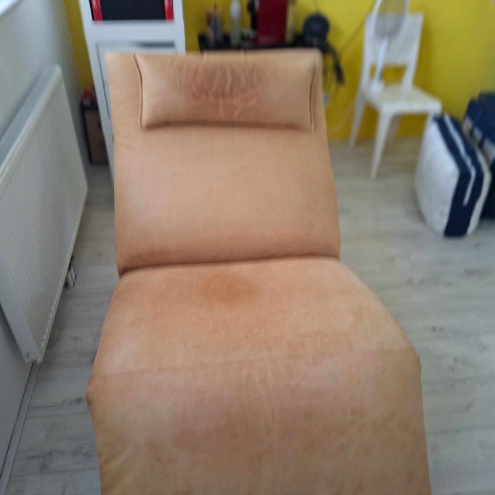 Relaxfauteuil Indi Kenia Leder - Goede Staat, Ophalen, Zo goed als nieuw, Leer