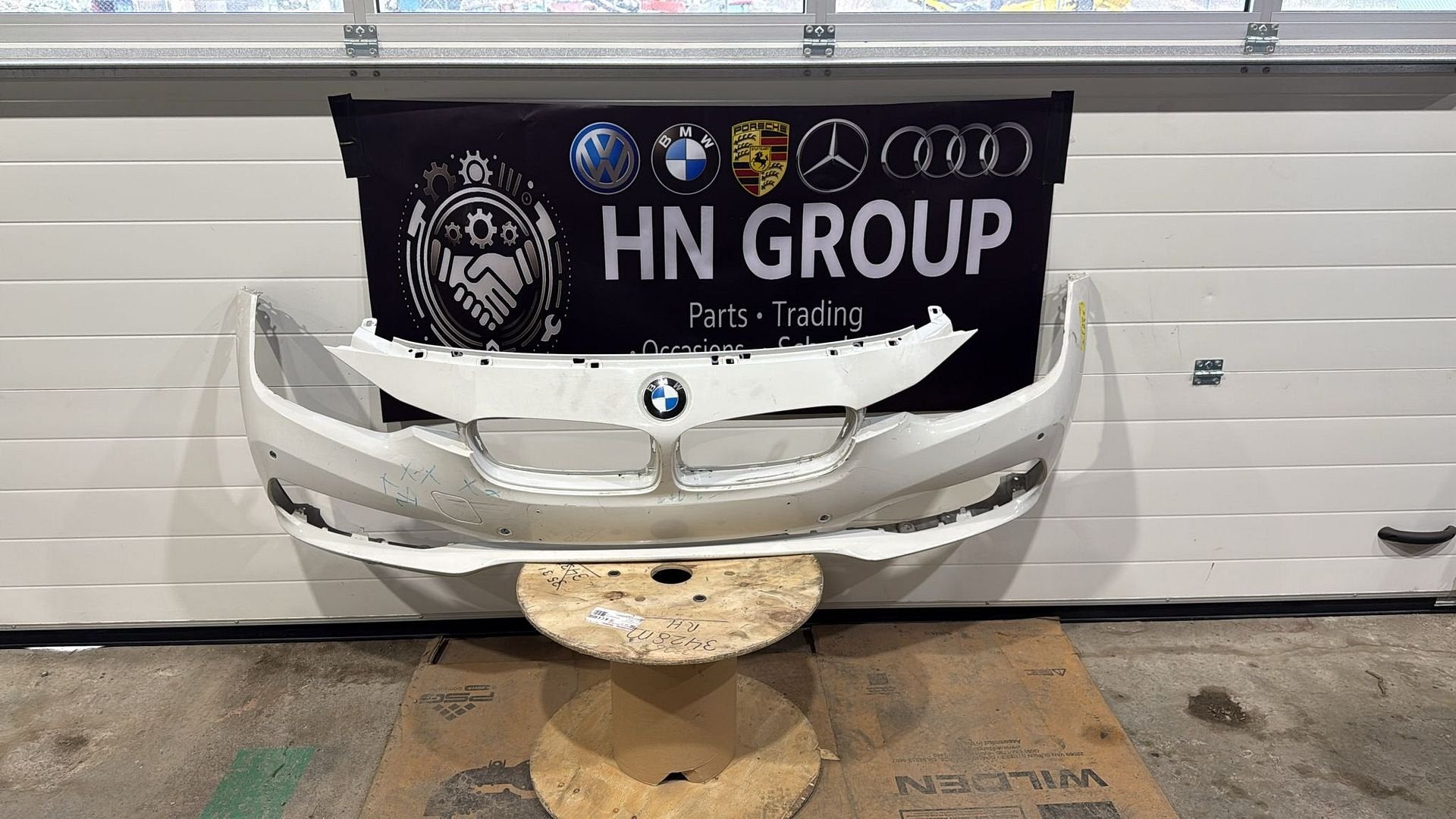 VOORBUMPER BMW 3 SERIE F30, Auto-onderdelen, Carrosserie en Plaatwerk, Bumper, Voor, Gebruikt, Ophalen of Verzenden