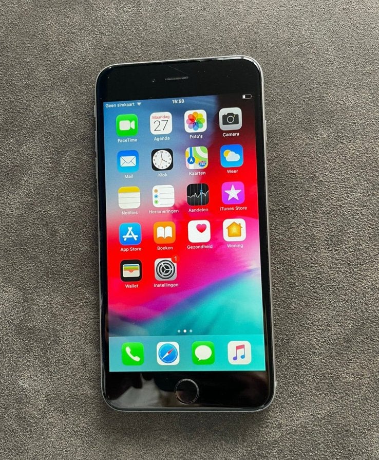 Iphone 6, Telecommunicatie, Mobiele telefoons | Apple iPhone, Ophalen of Verzenden, Zo goed als nieuw, Zwart, 16 GB