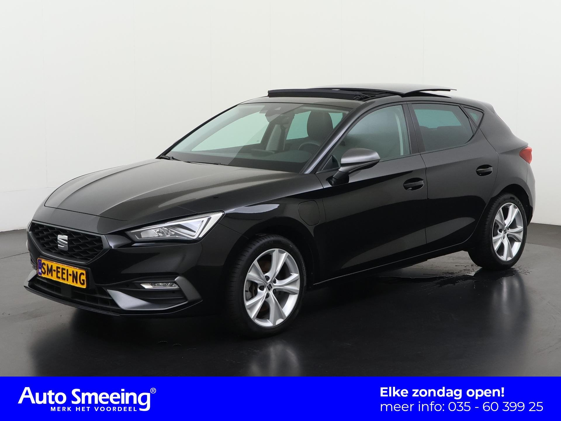 SEAT Leon 1.4 TSI eHybrid PHEV FR | Schuifdak | Stuurverwarm, Auto's, Seat, Stof, Gebruikt, 4 cilinders, Leon