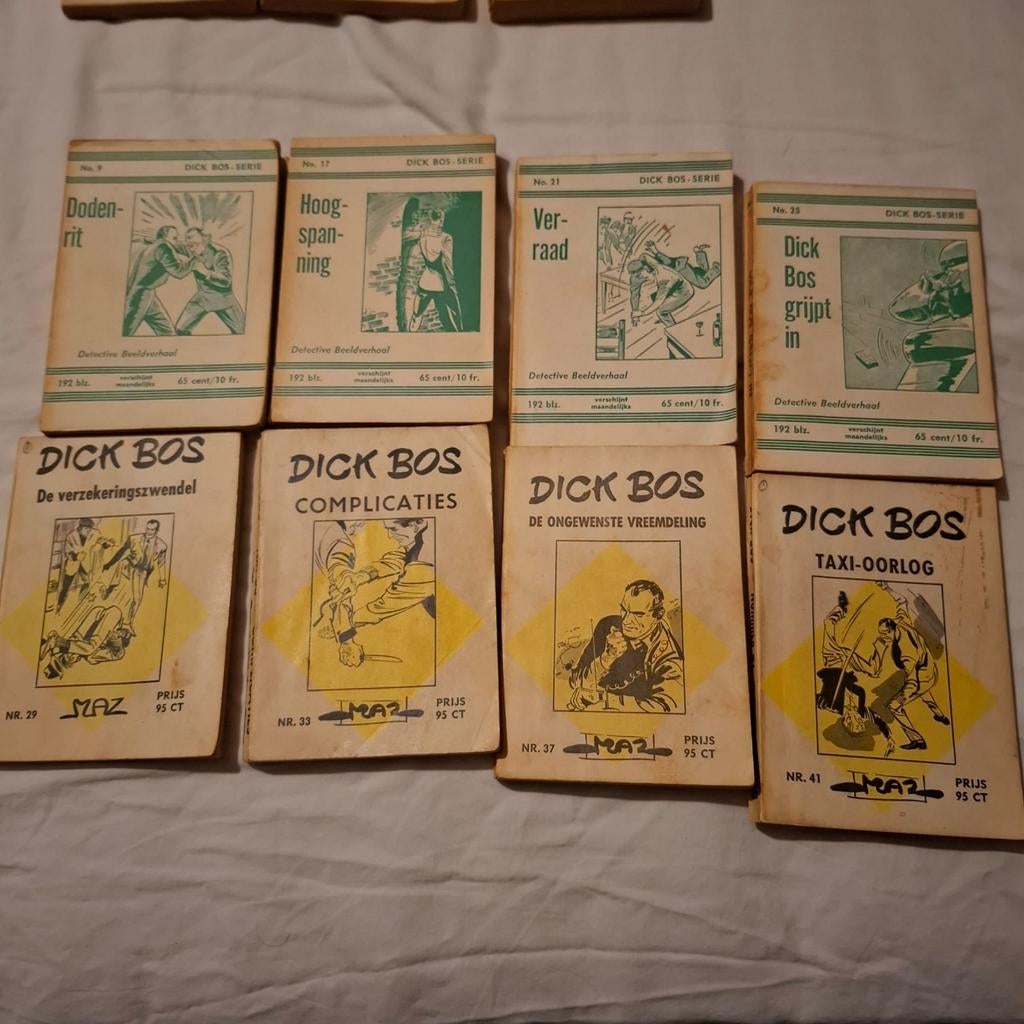 Dick bos boekjes, Ophalen