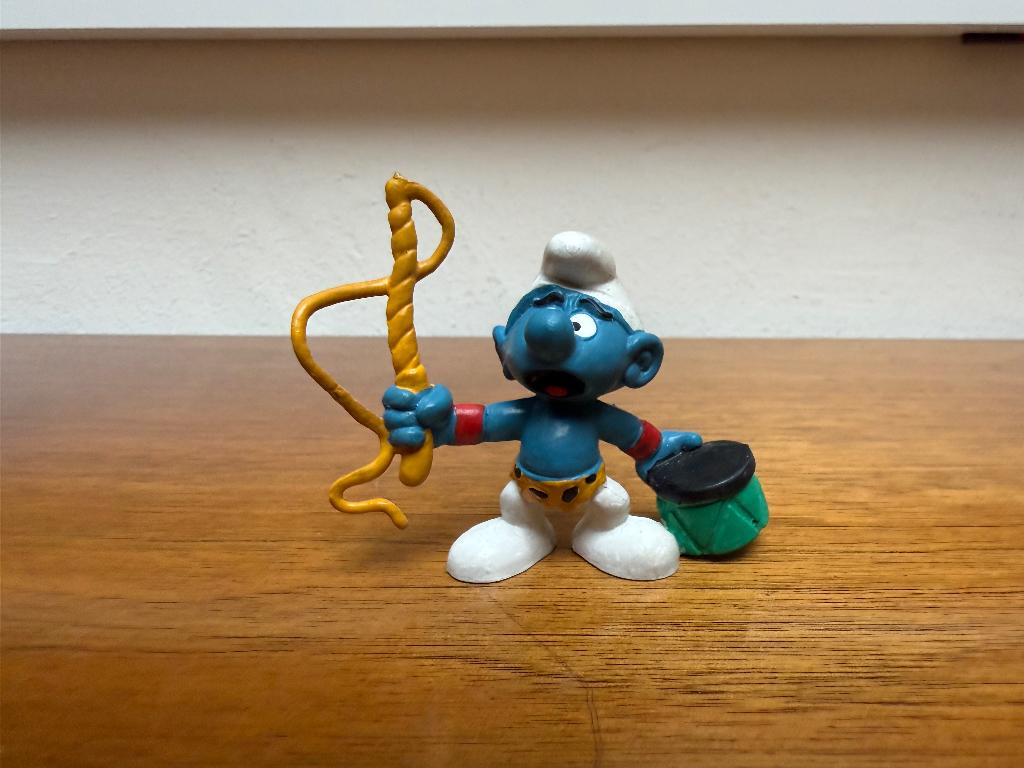 Dompteur Smurf, Verzamelen, Ophalen of Verzenden, Gebruikt, Overige Smurfen, Poppetje, Figuurtje of Knuffel