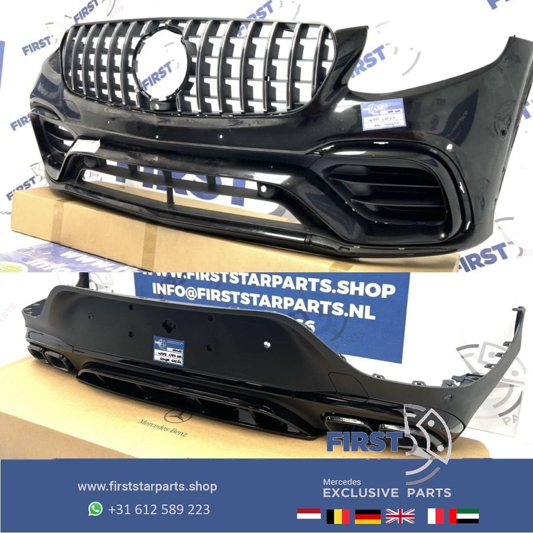 C253 GLC63 AMG COUPÉ PAKKET BUMPER SET W253 GLC 63 AMG PRE-F, Gebruikt, -, Ophalen of Verzenden, Bumper