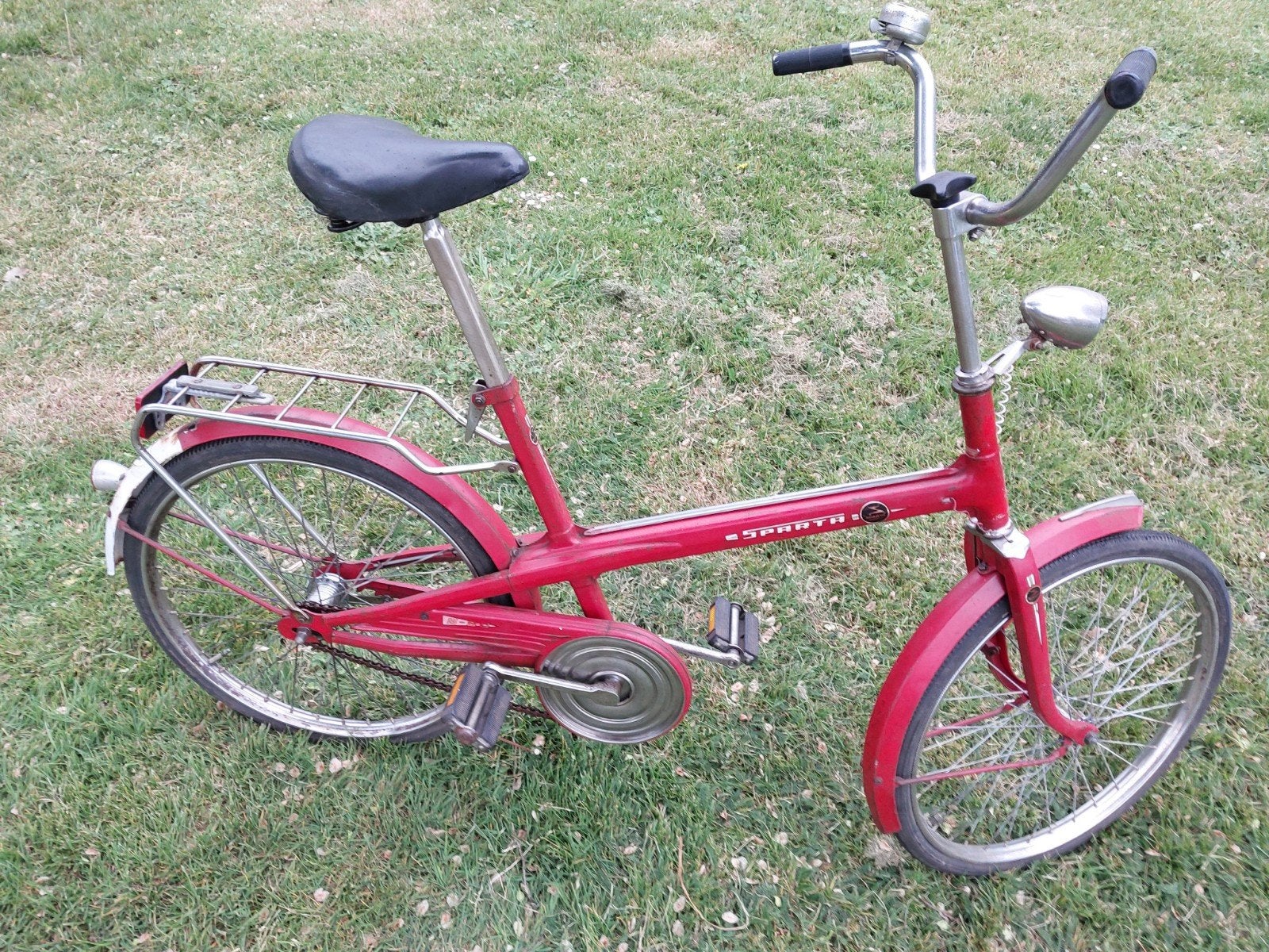 Sparta 8-80 Rood 22 inch, Fietsen en Brommers, Ophalen, Gebruikt, Terugtraprem, 20 inch of meer